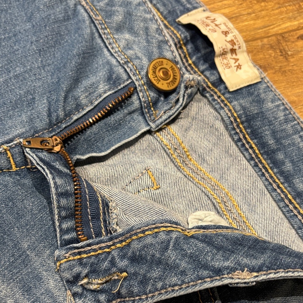Pull&Bear Blue Skinny Jeans - Picture 8 of 12